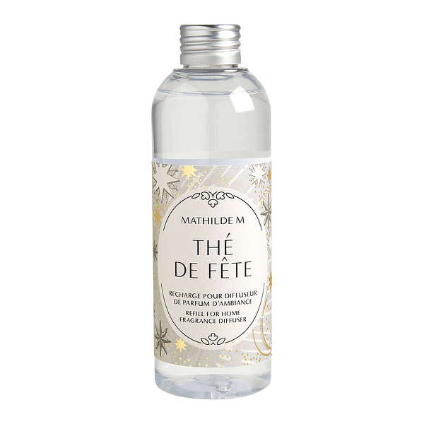 Recarga de Perfume de Ambiente para Difusor 200ml Mathilde M. Thé de Fête