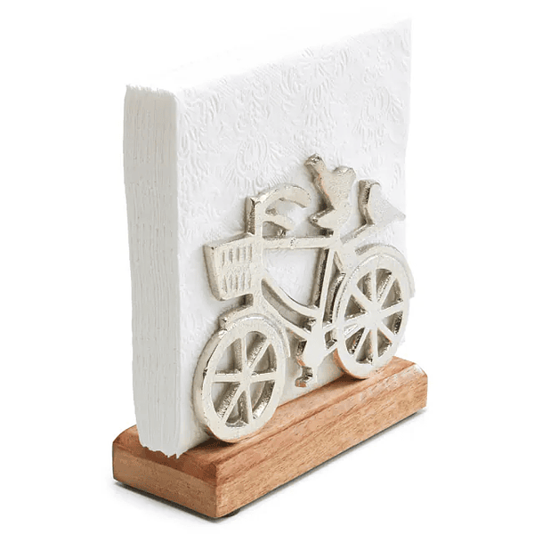 Porta-Guardanapos Bicicleta . Ambiente