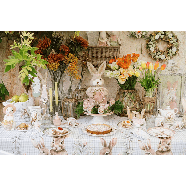 Toalha de mesa Pepen 160x260cm . Nuvole di Stoffa