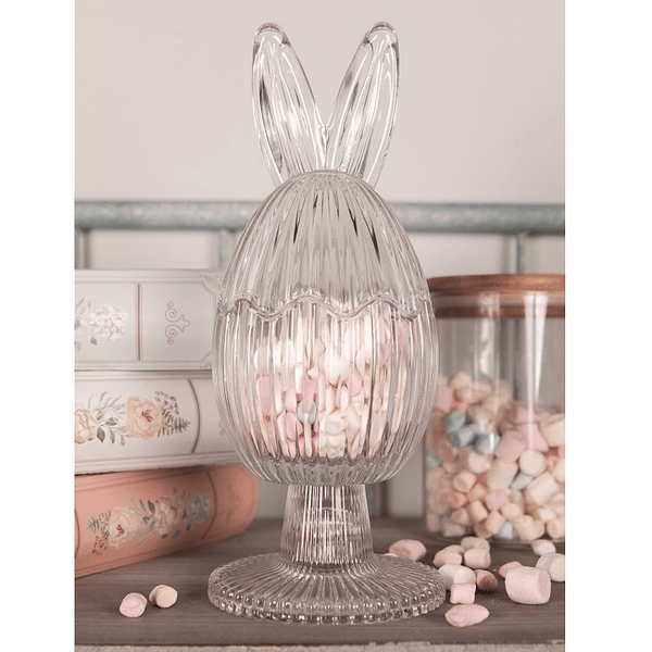 Ovo de Vidro com Orelhas Clayre & Eef 6GL4927