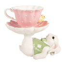 Coelho c/ Chávena e Pintainho . Clayre & Eef 6PR5937