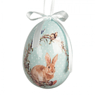 9 Ovos decorativos c/ Coelhos e Pintainhos . Clayre & Eef 66446