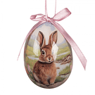 9 Ovos decorativos c/ Coelhinhos . Clayre & Eef 66454