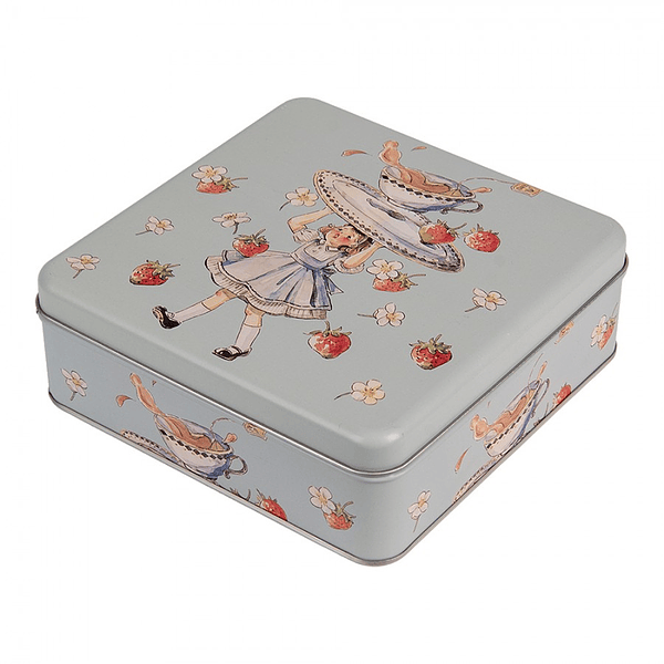 Caixa Metal Alice "Vintage" . Alumínio Clayre & Eef 6BL0139