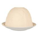 Suporte Tealight Ø 12X8 cm Coelhinhos Porcelana Biscuit . Clayre & Eef 6CE2210