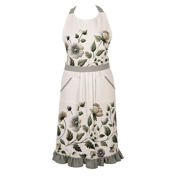 Avental Flores Clayre & Eef . Personalizado . GTB41A