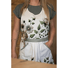 Avental Flores Clayre & Eef . Personalizado . GTB41A