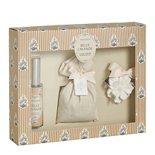 Cofret Mathild M. Gesso Perfumado + Spray Tecidos + Saquinho Perfumado . Belle Lavande