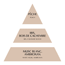 Coração Florido . Gesso Perfumado Mathilde M . Modelo pequeno . Bois de Cachemire