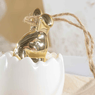 Coelho em Cerâmica p/ Pendurar 