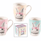 Caneca Porcelana 300ml c/ Coelho