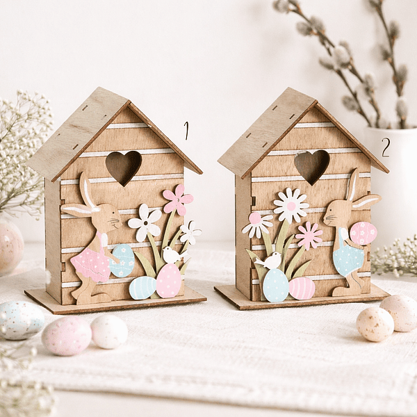 Casa em Madeira c/ Coelho/a