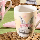 Caneca Porcelana 300ml c/ Coelho