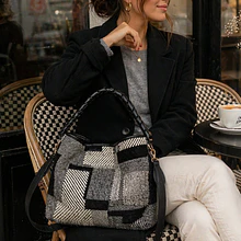 Mala Tote Padrão Geométrico