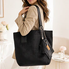 Mala Elegante em Pele