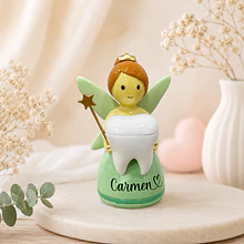 Fada dos dentes Verde . Little Drops of Water . Personalizada
