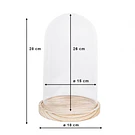 Campânula de Vidro Clayre & Eef 6GL2170