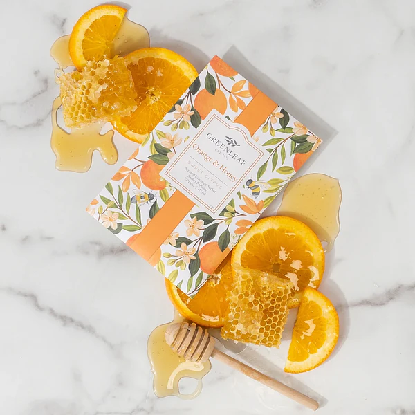 Sachê Perfumado . GREENLEAF Laranja e Mel