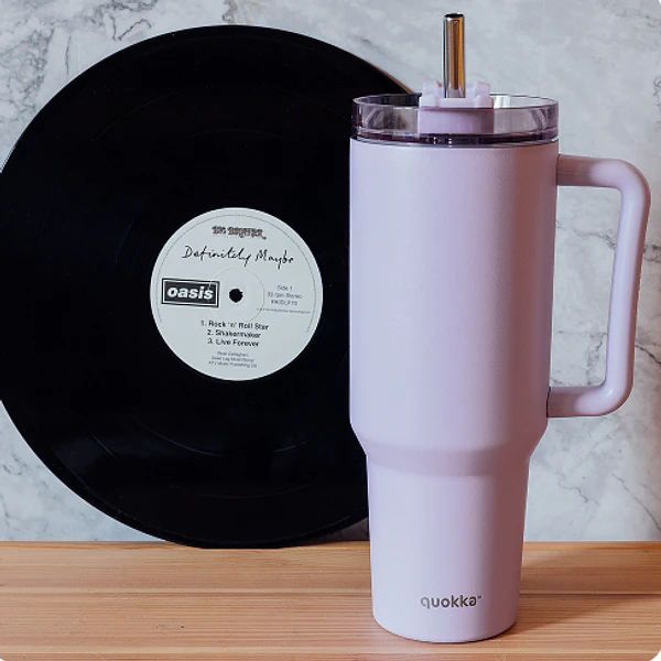 Caneca Térmica 950ml Stream Roxo . Quokka