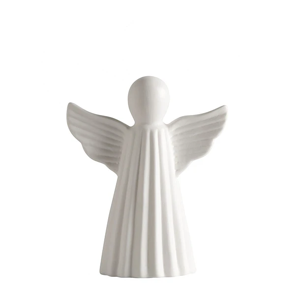 Anjo Decorativo em Cerâmica Mathilde M . Pequeno. 16,5 cm