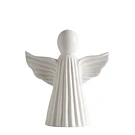 Anjo Decorativo em Cerâmica Mathilde M . Médio . 18,5 cm