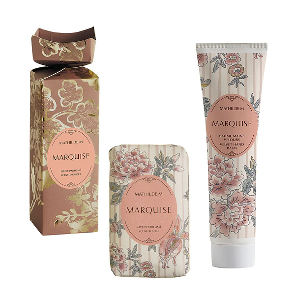 Cofret Mathild M. Sabonete + Bálsamo Mãos . Marquise