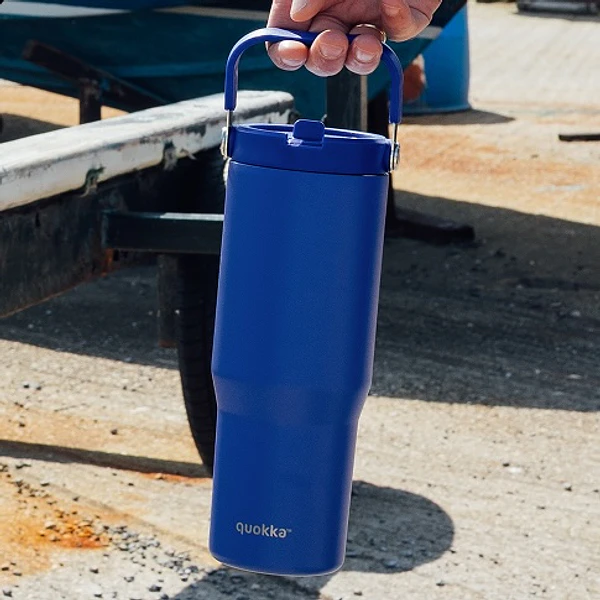 Copo Térmico 860ml Essencial . Azul Crepúsculo . Quokka
