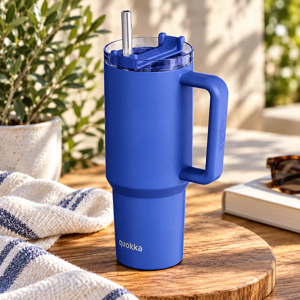 Caneca Térmica 1200ml Stream Azul Crepúsculo . Quokka 