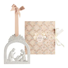 Presépio de Natal em Gesso Perfumado Mathilde M . Orange Cannelle