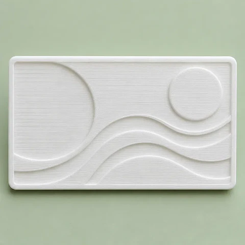 Placa de identificação 3D — 12 cm