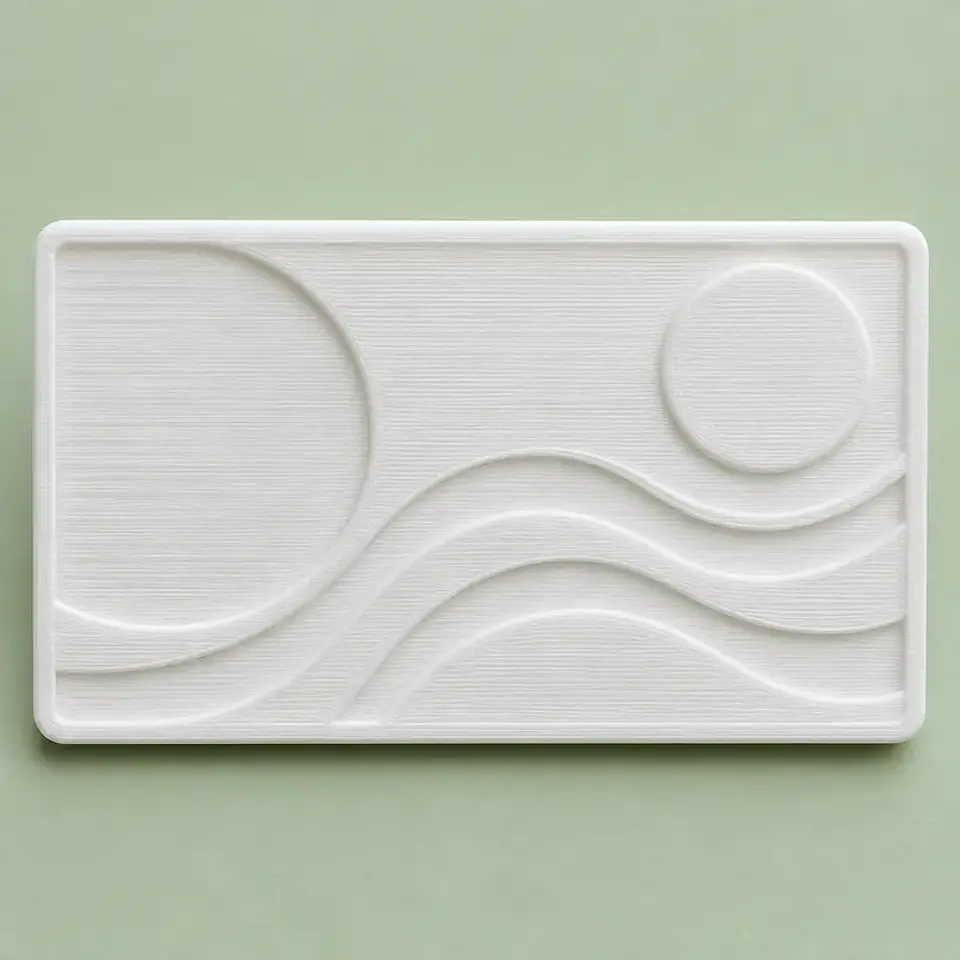 Placa de identificação 3D — 12 cm 1