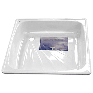 Receptáculo de Acero para Ducha 80x80x16cm 