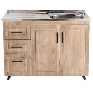 Kit Mueble + Lavaplatos W Izquierdo 100x90x50cm