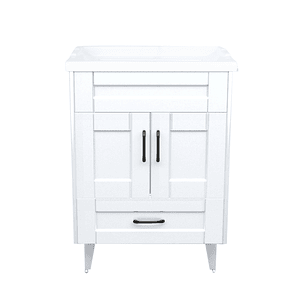Kit Mueble Deluxe B60SK + Vanitorio F-60 Blanco / 60x47x80cm