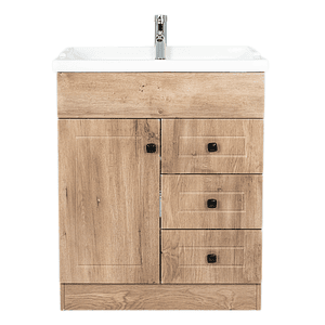 Kit Mueble b70phn-wood + Vanitorio F-70 W / 70x80x47cm