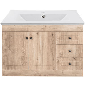 Kit Mueble B120PH-WOOD + Vanitorio Plano-120 / 120x80x47cm