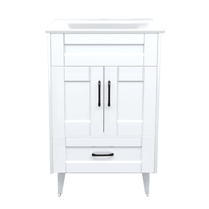 Kit Mueble Deluxe B50SK + Vanitorio Plano-50 blanco / 50x40x80cm