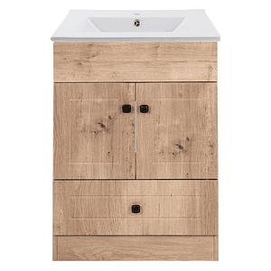 Kit Mueble b60ph-wood + Vanitorio Plano-60 / 60x80x47cm