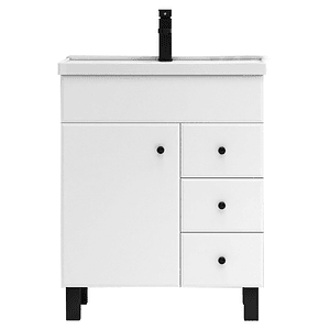 Kit Mueble Vanitorio Iris 70 cm Blanco