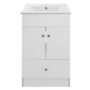 Kit Mueble B-50-PH + Vanitorio 50C Blanco / 50x80x40cm