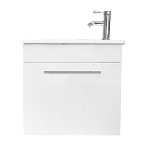 Kit Mueble Vanitorio Elegant a Muro Blanco MB2055Z / 55x33x52cm