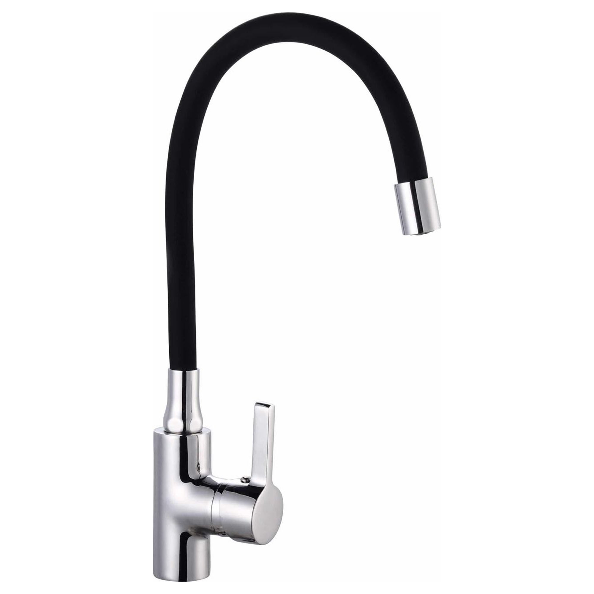 Monomando Lavaplatos Cuello Flexible Negro Täumm