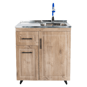 Kit Mueble + Lavaplatos W Izquierdo / 80x90x50cm