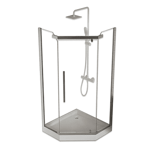 Shower Door Joyetk Base Diamante 90 x 90 cm