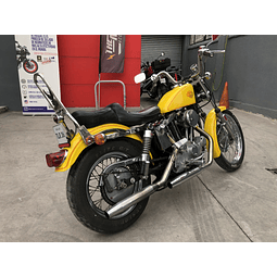 HARLEY DAVIDSON SPORTSTER 1,000CC YELLOW 1977  10,000KM