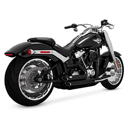 Shortshots Staggered Exhaust Softail Breakout / Fat Boy 2018-2023