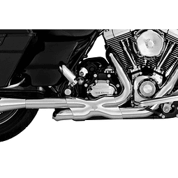 CHROME Power Duals Headers X PIPE TOURING 09-16