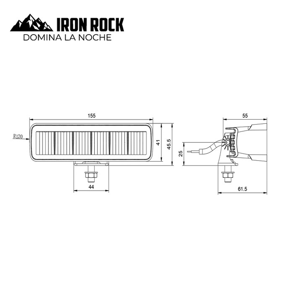Par de Mini Barras LED 6
