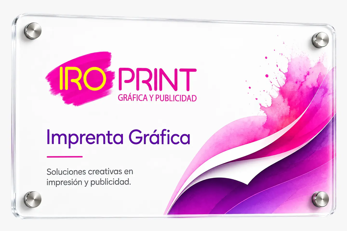 Letreros Acrílicos Personalizados 4