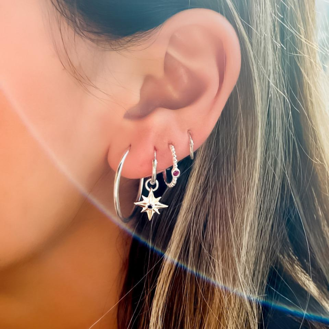 Aros Sparkle Ónix